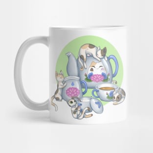 Kitty tea break! Mug